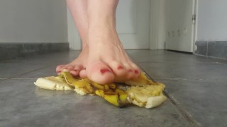 crushing of banana