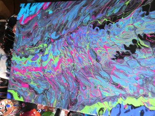 Colorful Sex and Acrylic Pouring