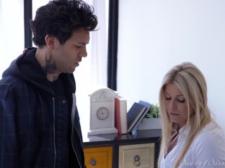 Sweet Sinner – India Summer & Small Hands Lose Themselves In One Another In Her Therapy Office