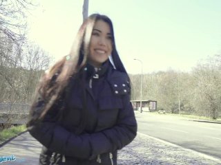 Public Agent Asian babe Alina Crystall Fucks Stranger for Cash screenshot number 1