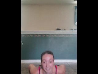 big tits, vertical video, workout, fetish