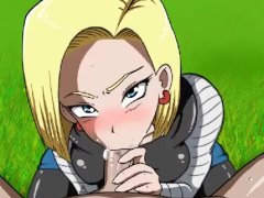 Dragon Ball - ANDROID 18 - POV BLOWJOB Part12