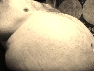 Исследование живота в перчатках