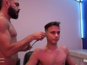 Preview 2 of Barber blow job - Rafael Zorzella