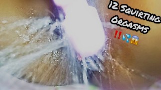 10分钟不间断的喷射高潮