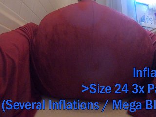inflation, exclusive, solo male, water inflation