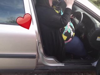 BBW SSBBW STRUGGLES TO FIT IN CAR + BLOOPERS