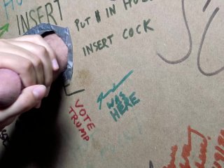 Peeing Slut Discovers Secret Jamie Stone Glory Hole