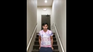 Pissed In Public- In My Apartment Complex's Staircase