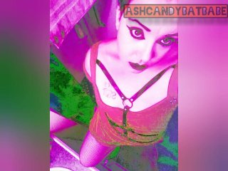 daddys whore toy, goth teen, brunette, puke blowjob