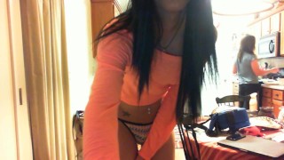 Kimberly George Webcamming while roommate cooks 456clips ~KimberlyGeorge~