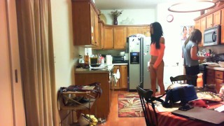 Kimberly George Webcamming while roommate cooks 456clips ~KimberlyGeorge~