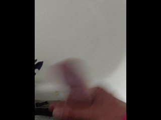 bathroom cumshot