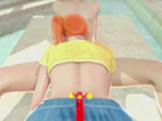 pokemon trainer, misty, 4k 60fps, teen