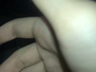 Slapping my gloopy wet pussy and showing my cum 