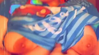 Hot teen Strip tease flash boobs