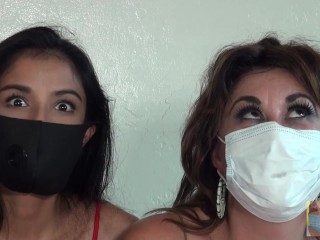 Ресницы трепещут и дымятся сквозь наши маски во время Covid