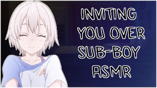 I'm INVITING YOU TO MY PLACE BECAUSE YOU STARTED AT ME IN CLASS Sub-Boy ASMR Roleplay