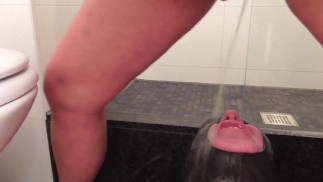 cruel german mistress pee in his mouth