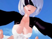 Preview 3 of Nier: Fucked by 2b futa taker POV