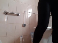 Video Fucked with a stranger in the toilet of a cafe and got on a - lesbian_illusion