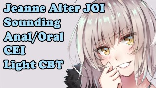 Jeanne faz você enfrentar as conseqüências Parte 1 (Jeanne FGO Hentai JOI) (Soando, Assplay, CEI, Femdom)