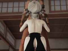 Futa - RWBY - Emerald x Salem