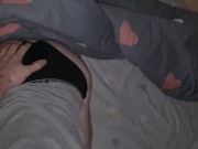 Preview 6 of Woke up from the rustle downstairs: blowjob under the covers, ending with penetration