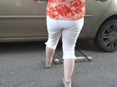 ⭐ Public Jeans Pee and walking home in very pissy stained jeans ;)
