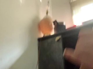 Don’t cry over spilled cum.Accidental pull_out!Tried to impregnate!Blowjob n_reverse cowgirl POV.4k