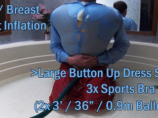 chest inflation, breast inflation, inflation, adult toys