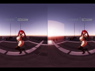 mmd dance, 60fps, anime, hentai vr