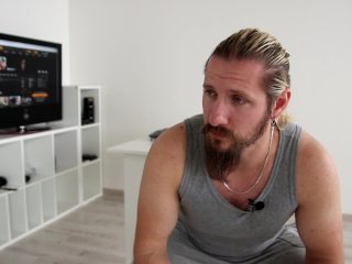 JerkVlog #13: my secret Instagram and how to follow + HUGE load of cum from your bearded daddy.