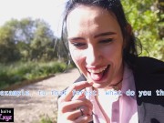 Preview 4 of Public Agent Pickup Russian Student and Almost Cum in Pussy in Park / Kiss Cat