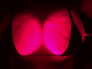 My Glow in the Dark Tits!