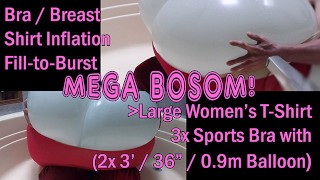 WWM Large Shirt Mega Bosom Fill To Burst Inflation