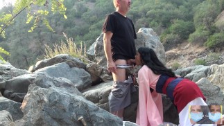 Mulan Seducing Passersby In Public