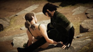 MGS Metal Gear Solid - Sexo con silencio - Porno 3D