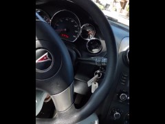 Pussy play in my sister n law car 