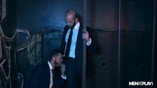 HOT FUCK GLORY HOLE FUN IN SUITS