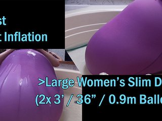 water inflation, amateur, fetish, balloon inflation