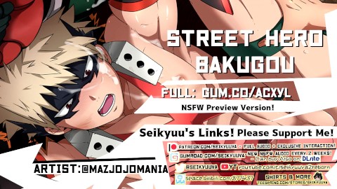 Stomme harde straatheld Bakugou! [My Hero Academia ASMR] (Art door: mazjojomania)