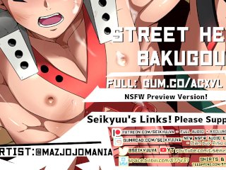 Stupid Hard Street Hero Bakugou! [My Hero Academia ASMR](Art By:Mazjojomania)