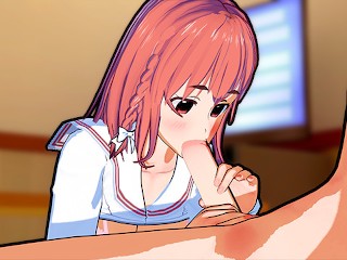 Rent-A-Girlfriend - CITA CONDUCE AL SEXO CALIENTE (Sakurasawa Sumi 3D Hentai)