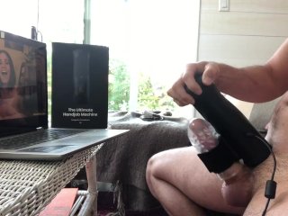 The Handy Masturbator, Milking My_Cock, Solo Male,Loud Orgasm, Huge_Cumshot.