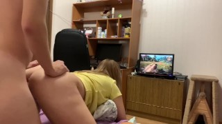 Fucked His Step Sister While She Played The Witcher