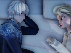 Elsa e Jack Frost - Cena Sexy
