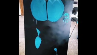 Atomic LaRoque Ass Painting for SALE! 