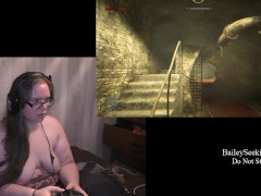 Naked with Vibrator Outlast Play Through part 2