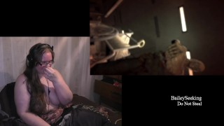 Naked with Vibrator Outlast Play Through part 2